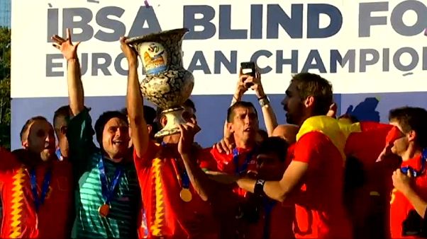 España gana por octava vez el europeo de fútbol para invidentes España gana por octava vez el europeo de fútbol para invidentes