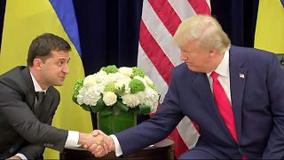 Trump y Zelenski se reúnen tras publicarse la conversación del 'impeachment'