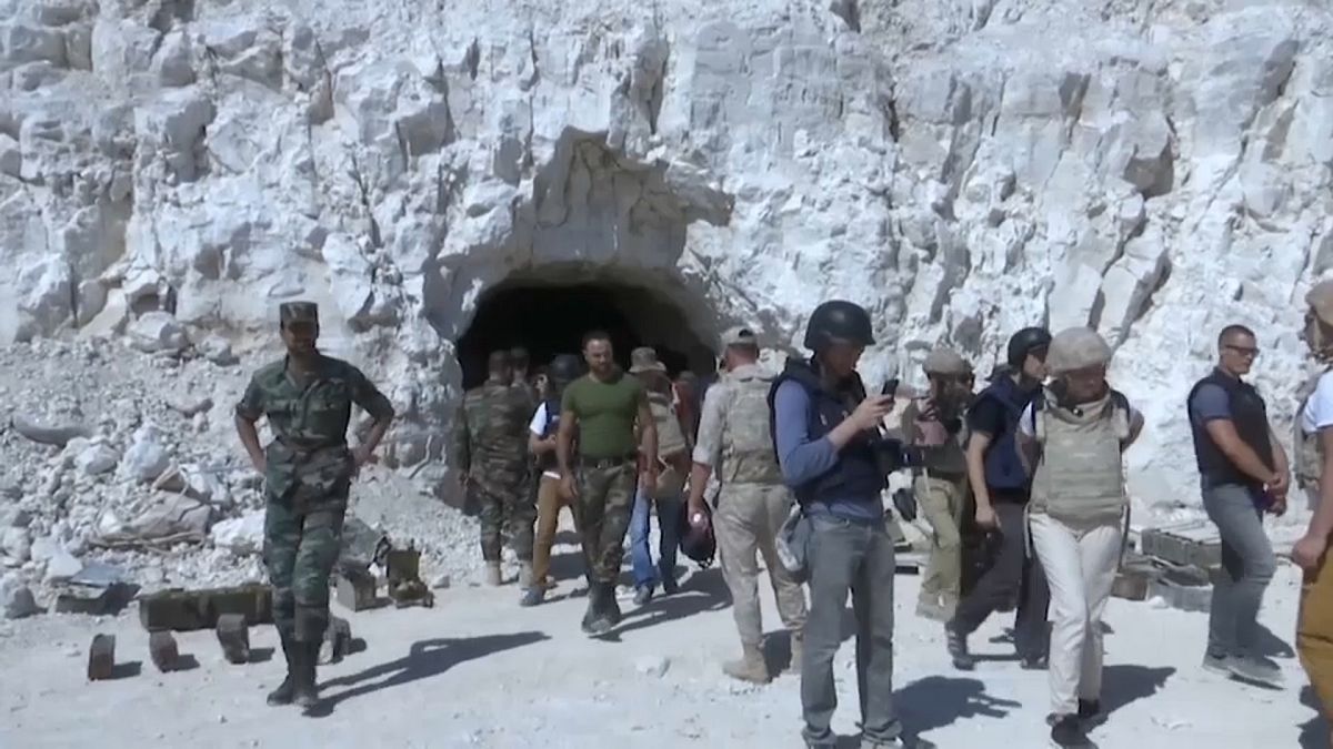 Rebellen-Höhlensystem in Syrien entdeckt 