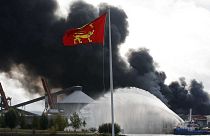 France : l'Incendie dans l'usine de Rouen est "maîtrisé"