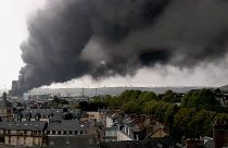 Brand in Chemiefabrik in Rouen hat schwerwiegende Folgen