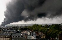Франция: пожар на химическом заводе в Руане