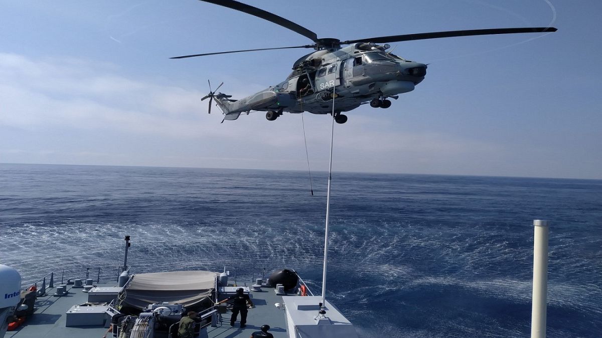 Χίος: Κοινή άσκηση έρευνας και διάσωσης Λιμενικού-Frontex-Αεροπορίας 