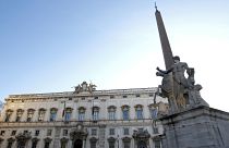 El Palacio de la Consulta (Tribunal Constitucional) se ve en el centro de Roma el 13 de enero de 2011.