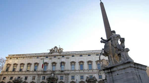 El Palacio de la Consulta (Tribunal Constitucional) se ve en el centro de Roma el 13 de enero de 2011. El Palacio de la Consulta (Tribunal Constitucional) se ve en el centro de Roma el 13 de enero de 2011.