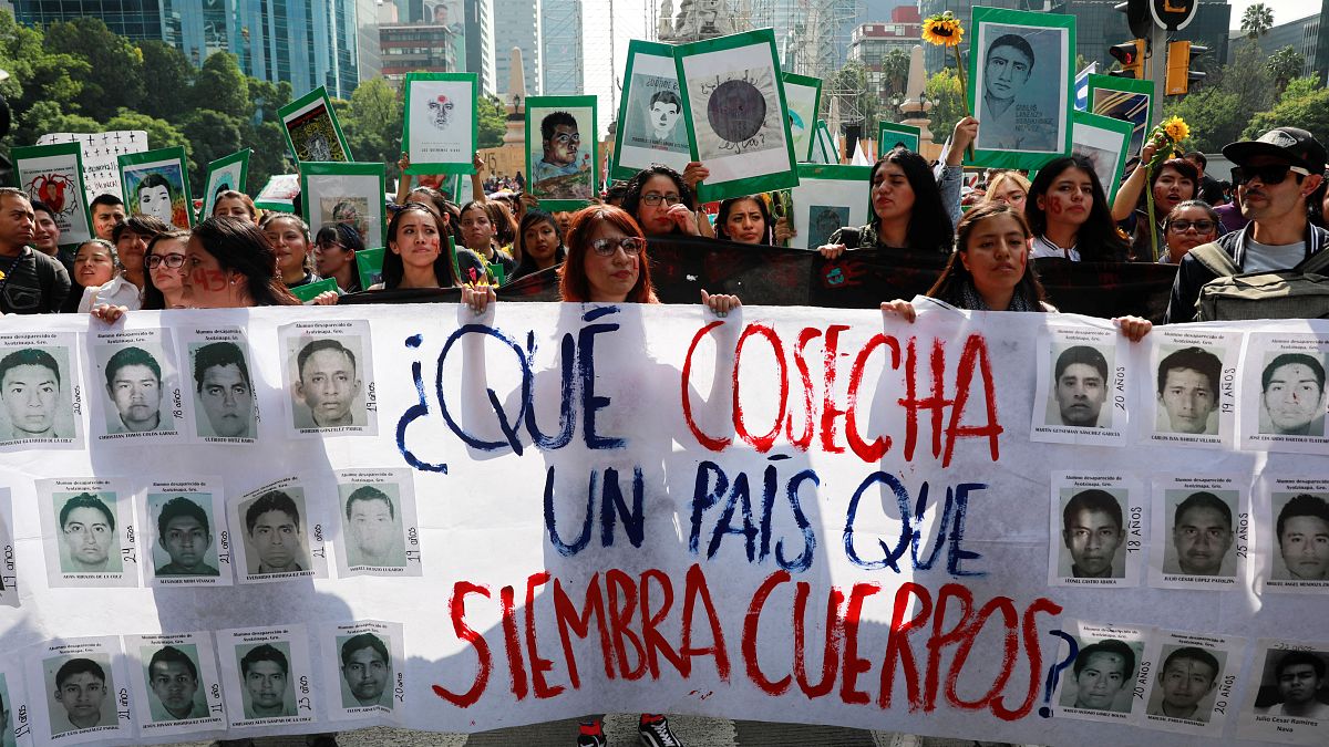 Cinco años exigiendo la verdad en México por los 43 de Ayotzinapa 