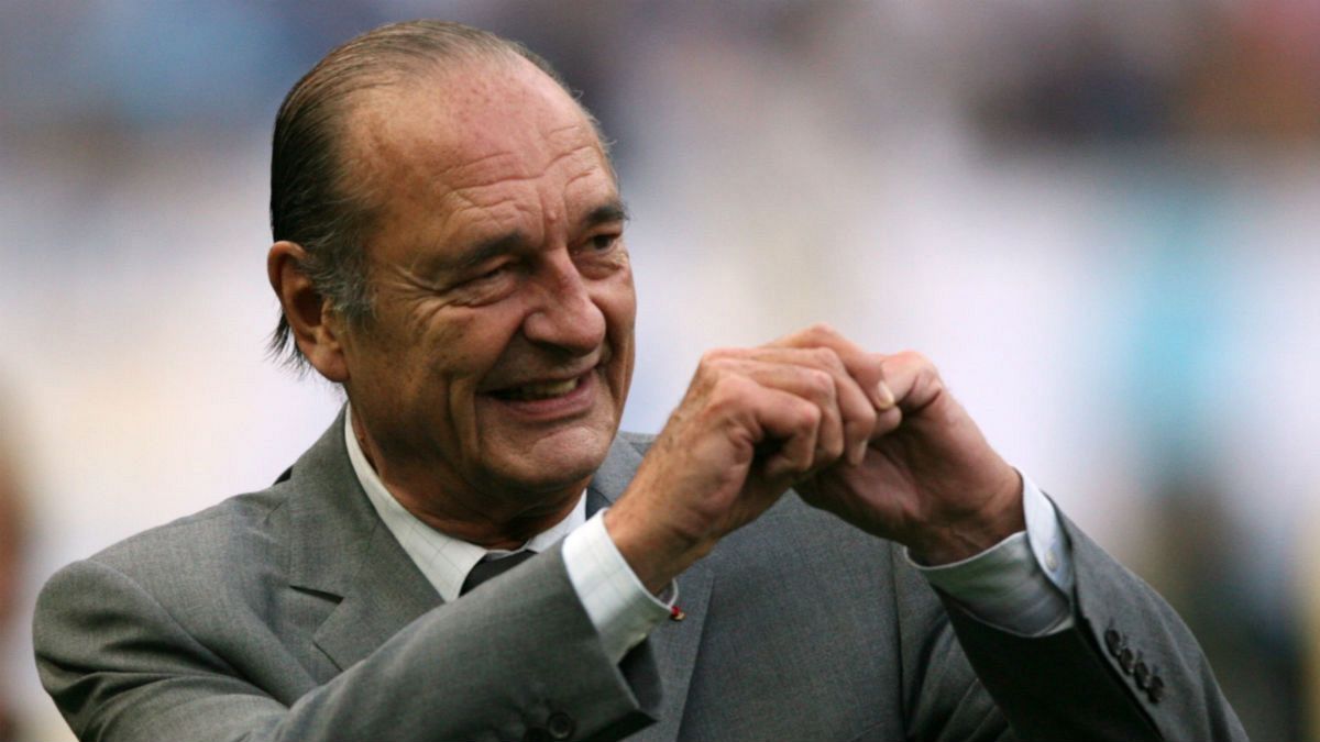 Fransa'nın eski Cumhurbaşkanı Jacques Chirac