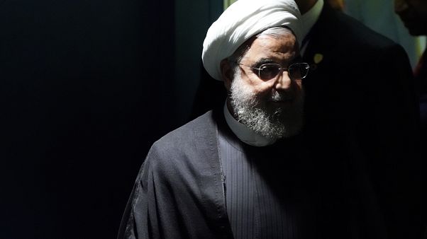 الرئيس الإيراني حسن روحاني الرئيس الإيراني حسن روحاني