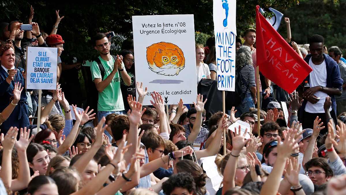 Climate activists call for change in wave of global demonstrations