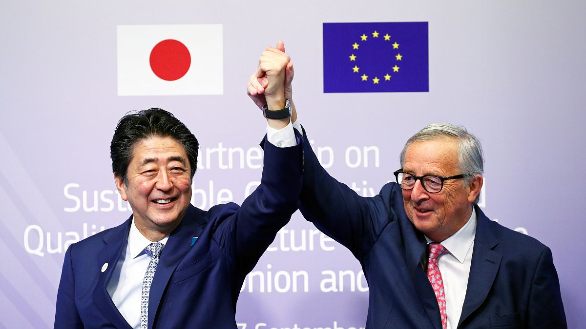 EU und Japan planen Gegenentwurf zu Chinas "Neuer Seidenstraße"