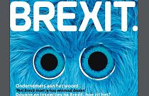 Cover model: Brexit monster returns to Dutch readiness campaign