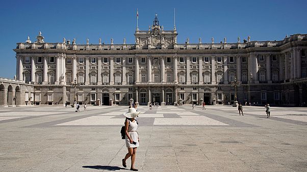 El Palacio Real, Madrid, España El Palacio Real, Madrid, España