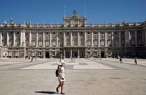 The Palace Royal in Madrid.