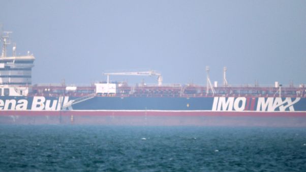 La Stena Impero al Porto Rashid di Dubai La Stena Impero al Porto Rashid di Dubai