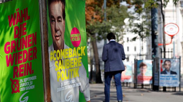 Avusturya'da halk erken seçim için sandık başında Avusturya'da halk erken seçim için sandık başında