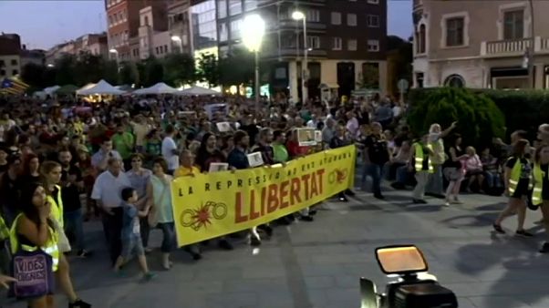 Cataluña: marcha independentista en un clima social y político crispado Cataluña: marcha independentista en un clima social y político crispado