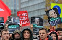Moskova'da tutuklu muhaliflerin serbest bırakılmasını isteyenler meydanlara indi