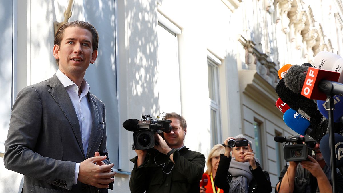 Партия Курца лидирует на выборах в Австрии  
