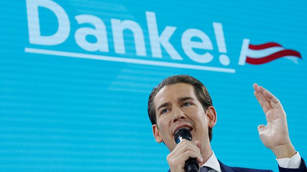 Mehr als 37%: Sprachloser Sebastian Kurz feiert Wahlerfolg der ÖVP Mehr als 37%: Sprachloser Sebastian Kurz feiert Wahlerfolg der ÖVP