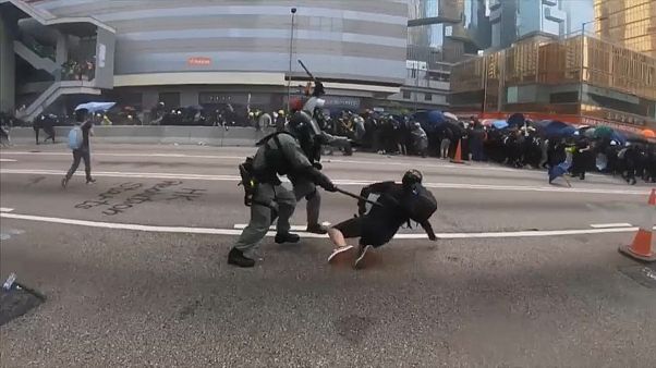 Новые протесты в Гонконге Новые протесты в Гонконге