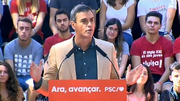 Pedro Sánchez agita el artículo 155 en vísperas del aniversario del 1-O Pedro Sánchez agita el artículo 155 en vísperas del aniversario del 1-O