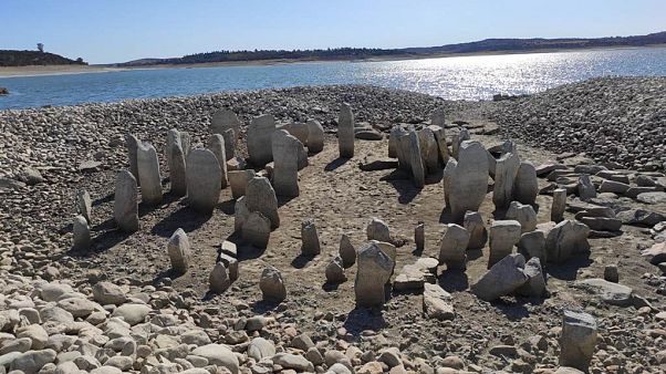İspanya'da baraj inşasıyla su altında kalan tarihi kalıntılar, aşırı kuraklıkla gün yüzüne çıktı İspanya'da baraj inşasıyla su altında kalan tarihi kalıntılar, aşırı kuraklıkla gün yüzüne çıktı