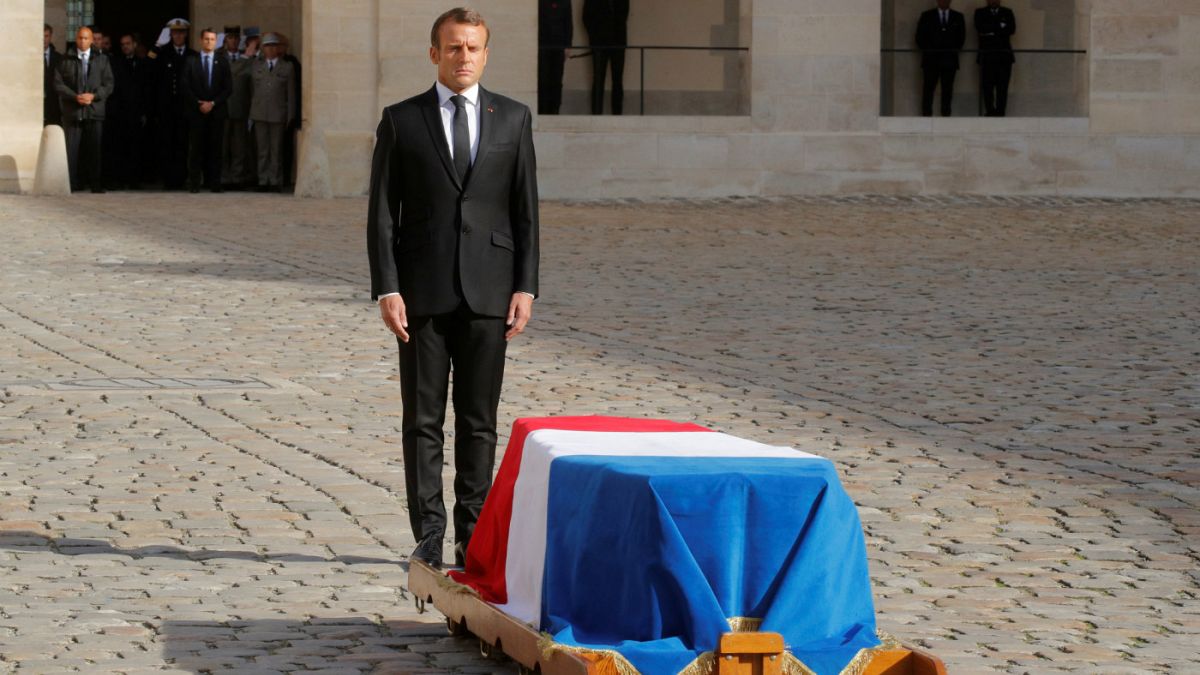 مراسم رسمی تشییع و خاکسپاری ژاک شیراک در پاریس برگزار شد