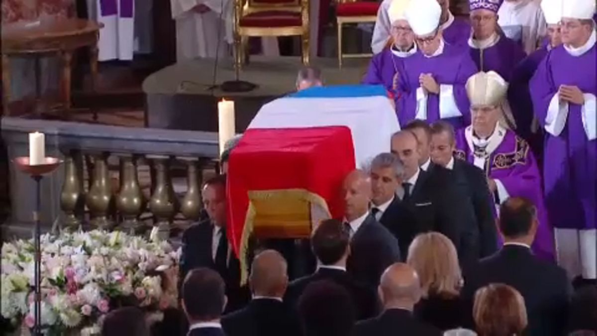 Eltemették Jacques Chirac volt francia elnököt