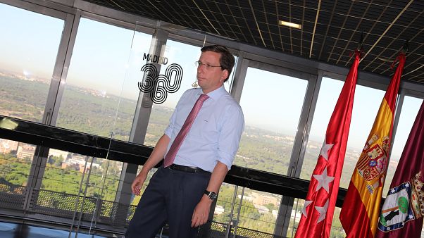 El alcalde en la presentación del plan El alcalde en la presentación del plan