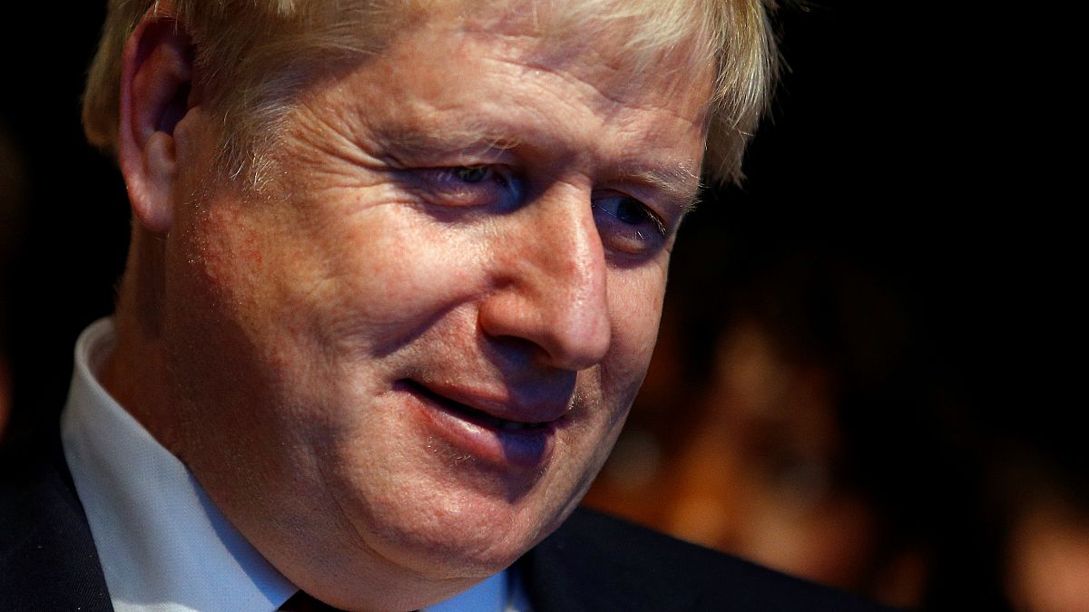 Britain's Prime Minister Boris Johnson attends the Conservative Party annual conference in Manchester, Britain, September 30, 2019. 
