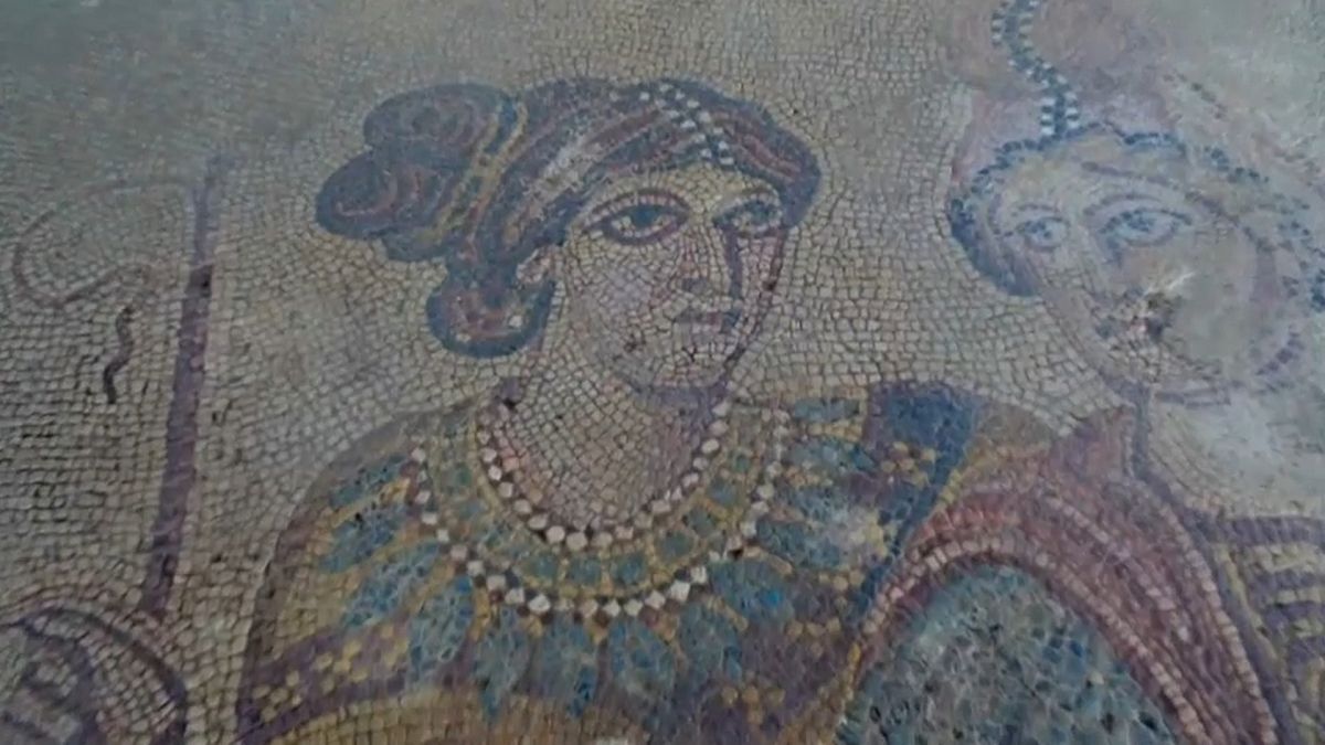 La villa romana de la Noheda muestra sus impresionantes mosaicos, los mejores del Imperio