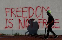 Hong Kong "de luto" no aniversário da China