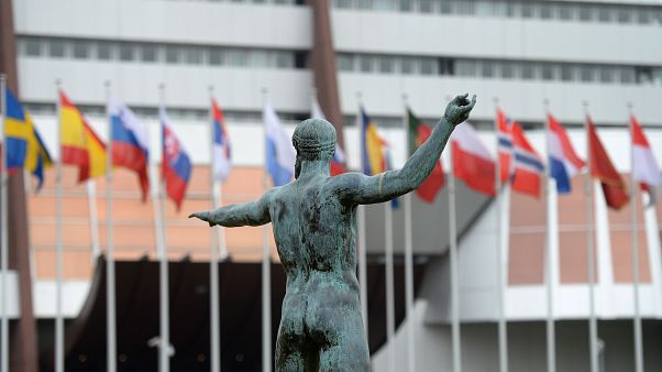 The headquarters of the Council of Europe in Strasbourg, France The headquarters of the Council of Europe in Strasbourg, France