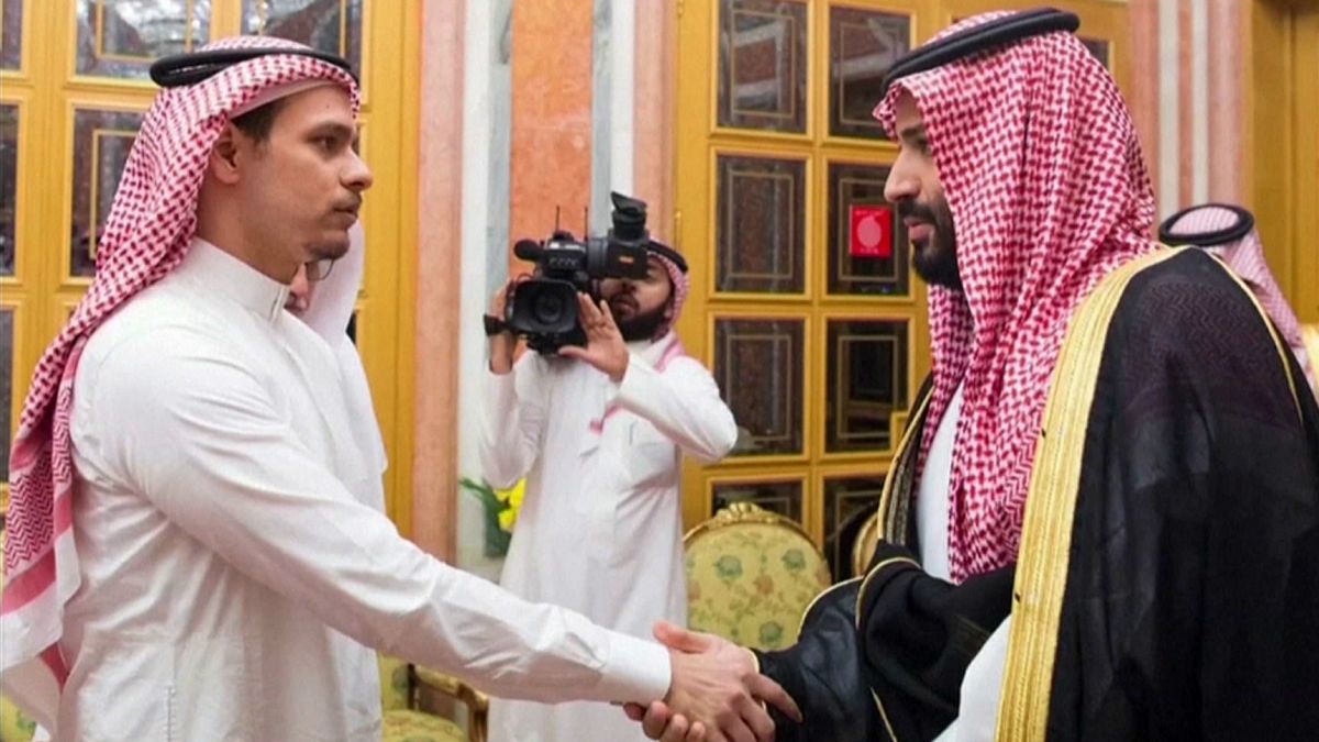 استضاف ولي العهد السعودي محمد بن سلمان أسرة خاشقجي