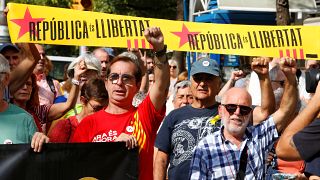 Independentistas catalanes llaman a la "desobediencia civil" masiva ante una sentencia condenatoria