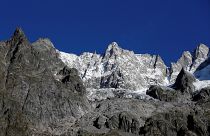 Quando se irá soltar o glaciar Planpincieux nos Alpes?