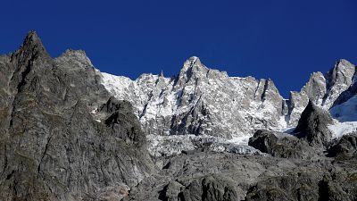 Quando se irá soltar o glaciar Planpincieux nos Alpes?