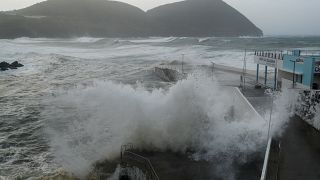 El azote del huracán Lorenzo en las Azores