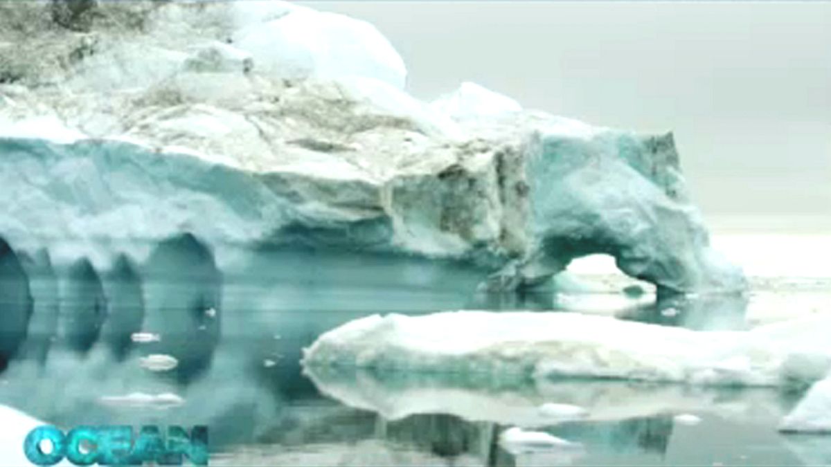 Gyönyörű az olvadó sarki jég, de a klímakatasztrófa sokkoló jele