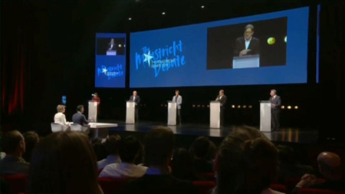 EC presidency candidates cross swords during Maastricht Debate 2019