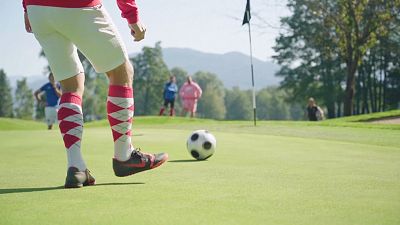 World 'footgolf' champions tackle challenging course in Salzburg