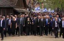 Thousands take part in March of the Living from Auschwitz to Birkenau