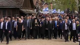 Thousands take part in March of the Living from Auschwitz to Birkenau