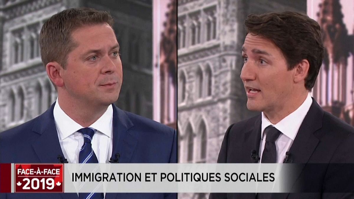 Législatives au Canada : Justin Trudeau à l'attaque