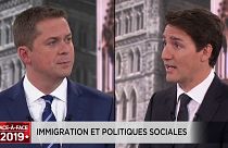 Législatives au Canada : Justin Trudeau à l'attaque