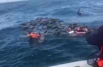 Colombie : une tonne de cocaïne utilisée comme radeau de sauvetage