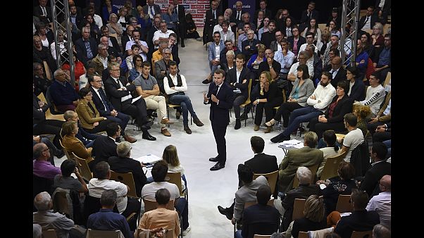 Retraites : l'exercice pédagogique d'Emmanuel Macron Retraites : l'exercice pédagogique d'Emmanuel Macron