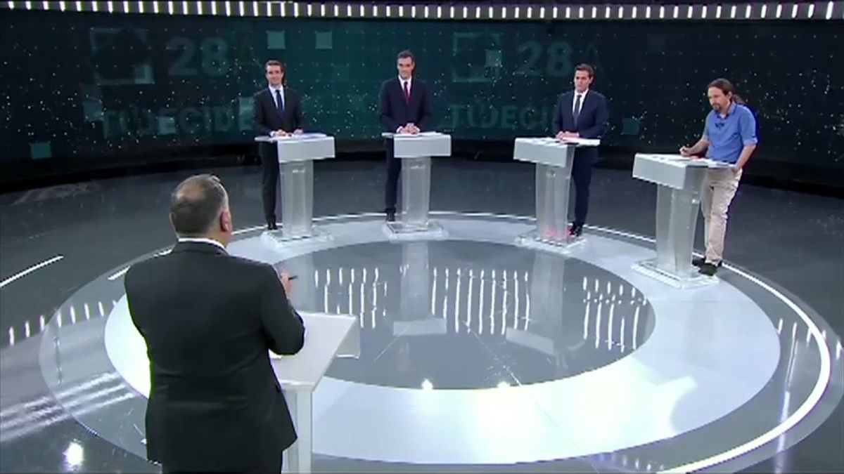 Debate electoral a cinco de cara al 10-N