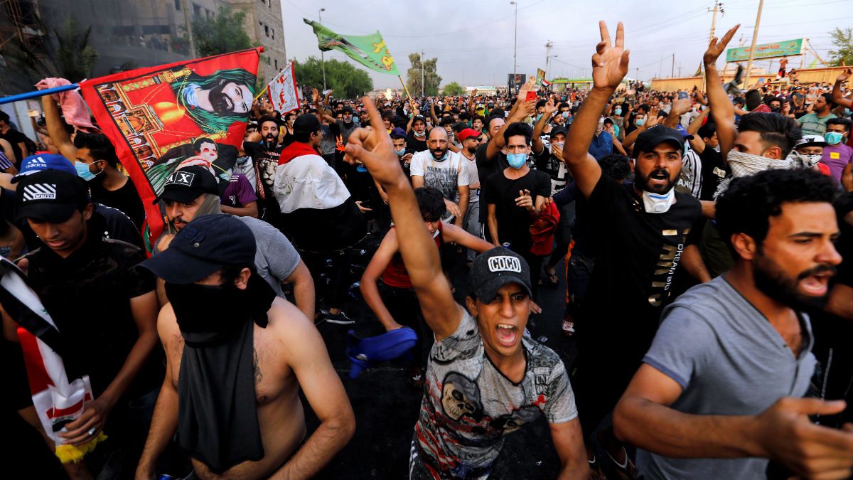 اعتراضات عراق؛ ایران می‌گوید زائران اربعین سفرشان را به تاخیر بیندازند