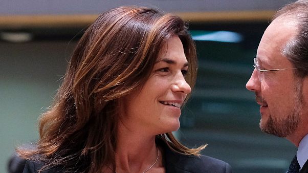 Varga Judit igazságügyi miniszter az EU-tagországok általános európai ügyekkel foglalkozó minisztereinek brüsszeli találkozóján 2019. szeptember 16-án. Varga Judit igazságügyi miniszter az EU-tagországok általános európai ügyekkel foglalkozó minisztereinek brüsszeli találkozóján 2019. szeptember 16-án.